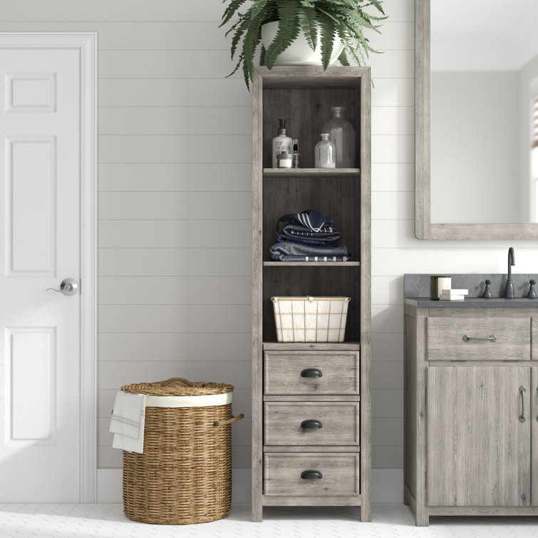 Summertown Solid Wood FreeStanding Linen & Reviews Birch Lane